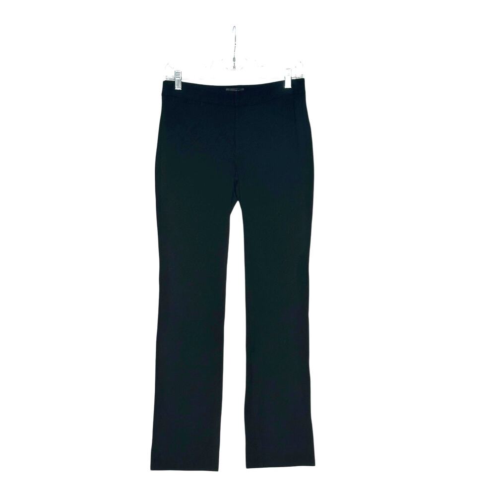 NYDY black flat front straight legs pants size 2P